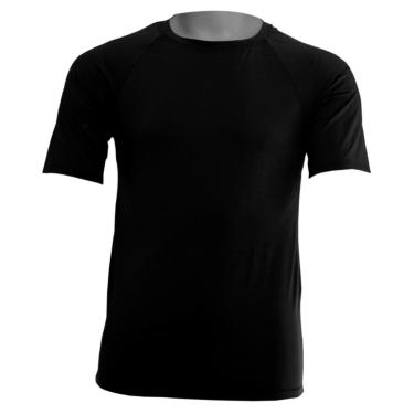 Imagem de Camisa Segunda Pele Manga Curta em Poliamida C/ Elastano UV Compressão Slim-Unissex