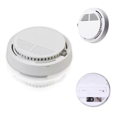 Imagem de Detector De Incendio Alarme Fumaca Fogo Sensor Fotoeletrico Seguranca Casa Comercial Empresarial Protecao Eficaz