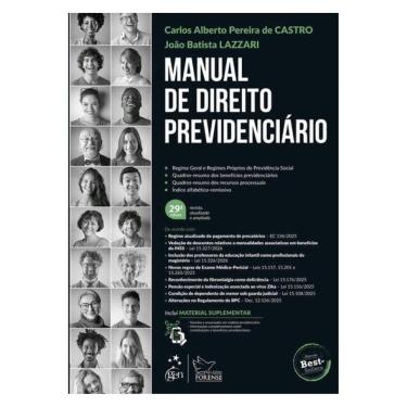 Imagem de Manual De Direito Previdenciário - 29ª Edição 2026