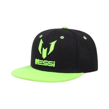 Imagem de Boné Snapback Infantil Ronaldo Neymar Messi Para Meninos E Meninas, Ch