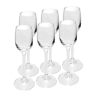 Imagem de 6 Taças de Licor Wolff Gastro Colibri de Cristal 60ml