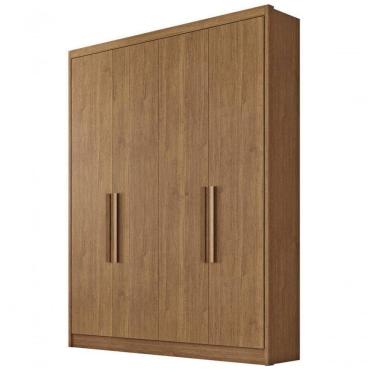 Imagem de Guarda Roupa Solteiro 4 Portas 3 Gavetas - Sevilha-cumaru - Móveis Horizonte