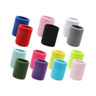 Imagem de Faixas De Pulso Esportivas Para Tênis, Basquete, Voleibol E Fitness  K