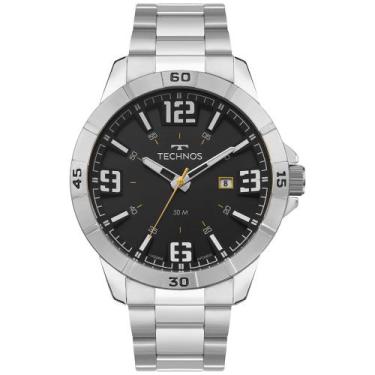 Imagem de Relógio Technos Masculino Racer Premium Prata - 2115UAK/1Y
