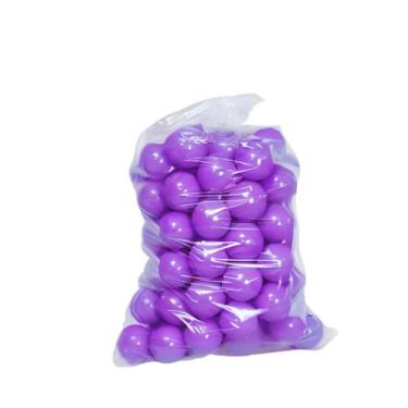 Imagem de 25 Bolinhas de Piscina Infantil Coloridas 76mm Não amassa - Baby Brinq