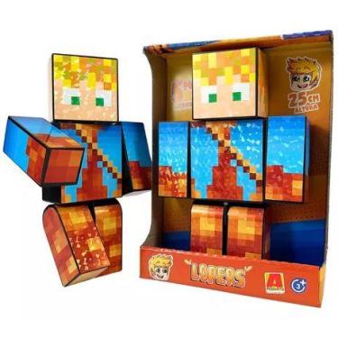 Imagem de Boneco Minecraft Lopers 25 Cm - Esse É Original - Algazarra