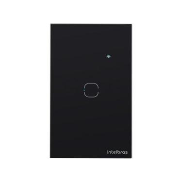 Imagem de Interruptor Smart Wi-Fi Touch Preto Ews 1001 - Controle Remoto e Autom