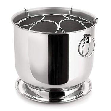 Imagem de Champagneira com Base Coletora, Alças e Grelha Separadora Destacável 5 garrafas 12L