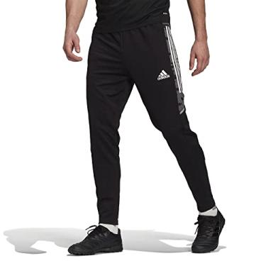 Imagem de adidas Calça slim masculina CONDIVO21, Preto/branco, GG