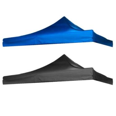 Imagem de Lona Para Tenda 3x3 Metros Gazebo Sanfonada Camping (azul)