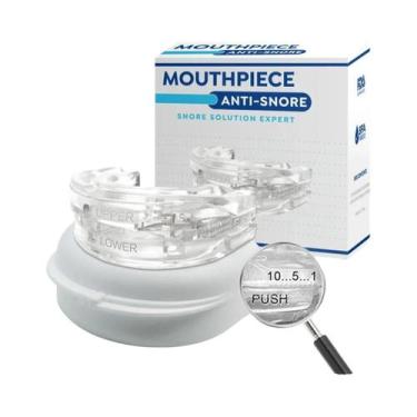 Imagem de Protetor Bucal Anti-Ronco E Bruxismo Para Melhorar O Sono E Apneia Do 