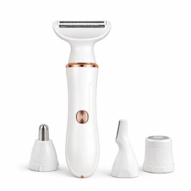 Imagem de Depilador Elétrico Recarregável Portátil Com Alta Precisão Para Remove