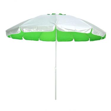 Imagem de Guarda-sol Sicilia 2,60 M Alum. Var.fib Poliester Prata / Verde