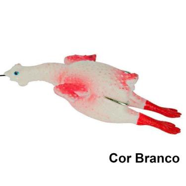 Imagem de Isca Artificial Franguinho Cor Branco - Lazamon - Lamazon, Branco