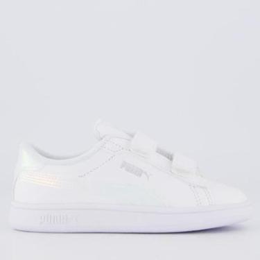 Imagem de Tênis Puma Smash 3.0 Holo Infantil-Feminino