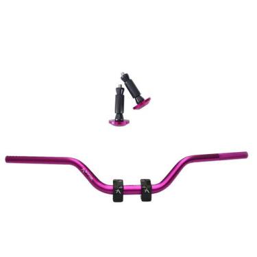 Imagem de Kit Esportivo Guidão 28 Naked Com Adaptador E Peso - Stark Race, Pink