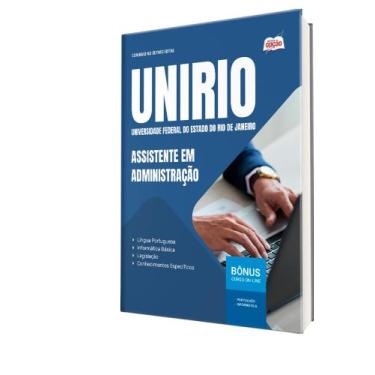 Imagem de Apostila UNIRIO - Assistente em Administração - Apostilas Opção