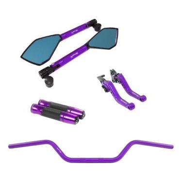 Imagem de Manete Manopla Retrovisor Guidão Bros Falcon Tornado Xre Xlx - Stark R