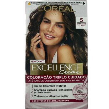 Imagem de Coloração Excellence De L'Oréal Paris 5 Castanho Claro - Loreal