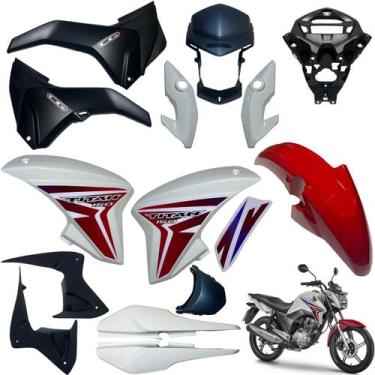 Imagem de Kit Carenagem Cg Titan 150 Modelo 2014 / 2015 Completo Já Adesivado - 