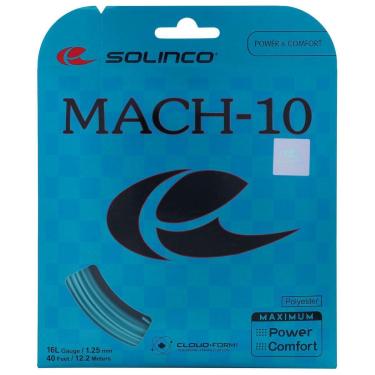 Imagem de Corda Solinco Mach-10 Azul 16l 1.25mm Azul - Set Individual-Unissex