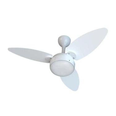 Imagem de Ventisol Ventilador Teto Elluz Inverter Branco Cinza Bivolt, Bivolt