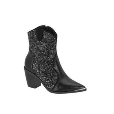 Imagem de Bota Feminina Country Bico Fino Cano Curto Vizzano-Feminino