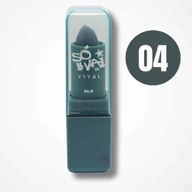 Imagem de Lip Balm Hidratante Labial Só Vai De Vivai Cor 04