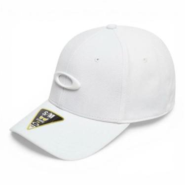 Imagem de Boné Oakley Tincan Cap Aba Curva Masculino Original Cor:BrancoTamanho:
