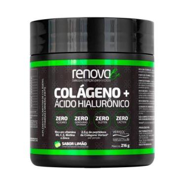 Imagem de Colágeno Hidrolisado Renova Be Sabor Limão 216g