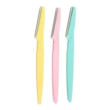 Imagem de Lâmina Rosto Sobrancelha Feminina Dermaplaning Kit C/3 PRM - BJ
