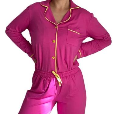 Imagem de Pijama Feminino Americano Longo Alice - Mali - Maria Alice Pijamas, gg