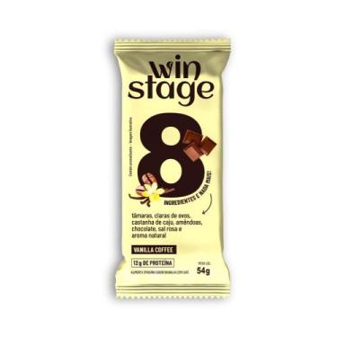 Imagem de Barra Proteica Vanilla Coffee Choco Sem Açúcar Winstage 54g