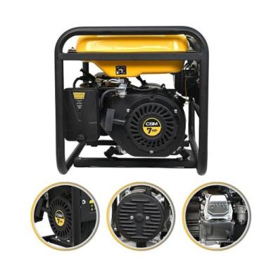 Imagem de Gerador Energia Portátil Gasolina 3 Kva 7 Hp Bivolt Csm Partida Manual