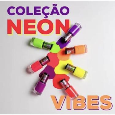 Imagem de Kit Esmaltes Cora Linha NEON VIBES 07 Cores Diversos