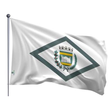 Imagem de Bandeira do Município de Campo Mourão Dupla Face Estampada Tamanho 90x