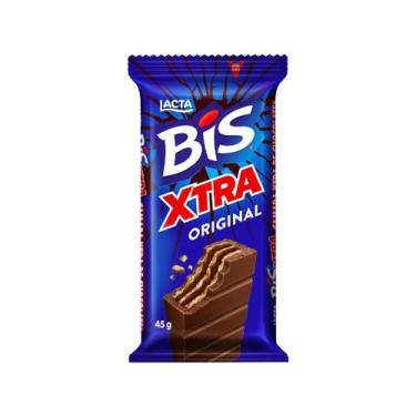 Imagem de Barra de Chocolate Bis Xtra Original Ao Leite - 45g Lacta