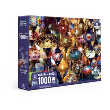 Imagem de Quebra-cabeça 1000 Peças Mercado das Luzes - Toyster
