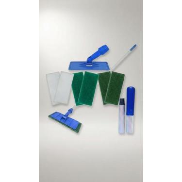 Imagem de Kit Limpeza 6 Fibras c/ Cabo Extensor - Congratulations Store