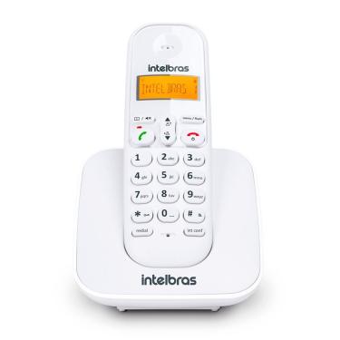 Imagem de Ramal para Telefone sem Fio Intelbras TS 3111 Conexão sem Fio Tecnologia Digital Branco 1 Unidade