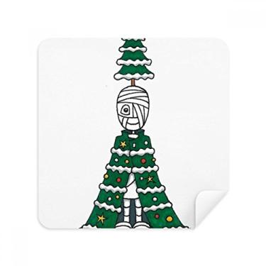 Imagem de Egypt Mummy Horus, árvore de Natal, óculos, pano de limpeza, tecido de camurça, pacote com 2