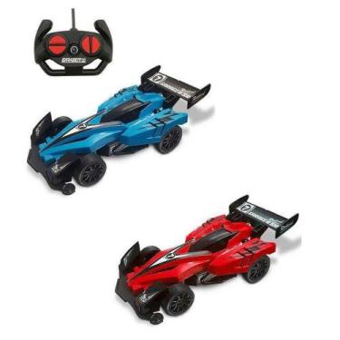 Kit 4 Carrinho 1:24 Carro Controle Remoto Corrida F1 Formula no