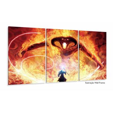 Imagem de Painel Decorativo Lord Of The Rings 120x60 3 peças