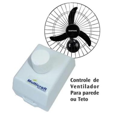 Imagem de Controle de Velocidade para Ventiladores Comerciais Parede ou Teto Bivolt