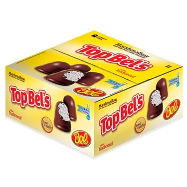 Imagem de Marshmallow Chocolate Top Bels Tradicional com 50 - Bel