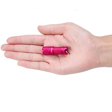 Imagem de SdeNow Mini lanterna chaveiro EDC 200 lúmens USB micro recarregável bolso lanterna à prova d'água