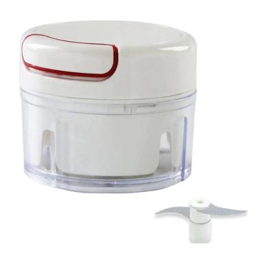 Imagem de Mini Multiprocessador de Alimentos Manual Triturador Alho Verdura