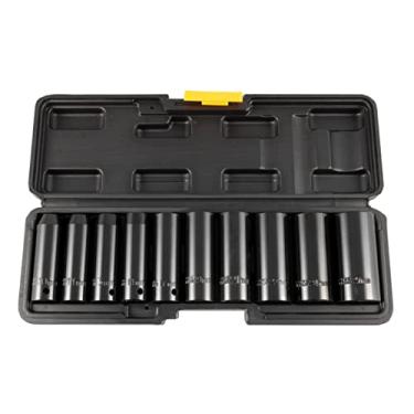 Imagem de EDA Jogo Soquetes Impacto Longo Cv Encaixe 1/2' Com 10 Peças 10-27Mm Eda