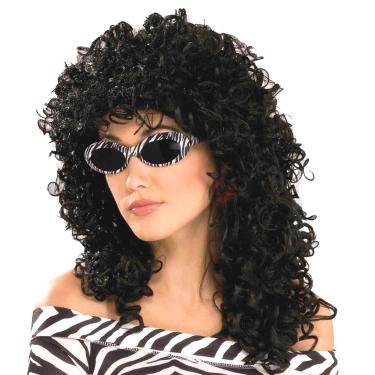 Imagem de Forum Novelties Peruca feminina 80's To The Maxx Wild Curl, Conforme mostrado., tamanho nico