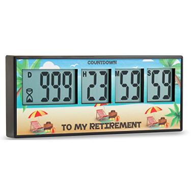 Imagem de Temporizador de aposentadoria de até 999 dias, contagem regressiva e alarme da Cirbic (aposentadoria)